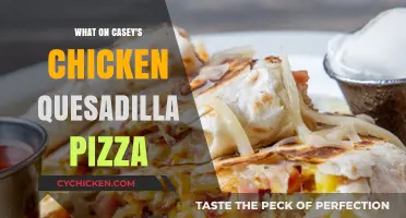 Casey's Chicken Quesadilla Pizza: A Cheesy, Spicy Fusion Delight