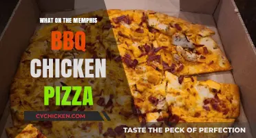 Memphis BBQ Chicken Pizza: A Sweet, Smoky, Spicy Delight