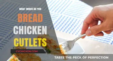 Perfectly Breaded Chicken Cutlets: Step-by-Step Coating Order Guide