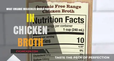 Exploring the Rich Chemistry of Chicken Broth: Organic Molecules Unveiled