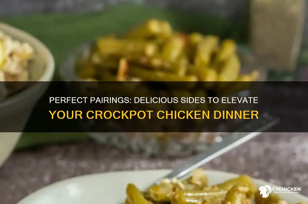 what other food goes with crockpot chicken meal