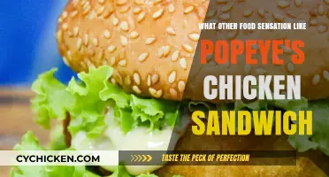 Crunchy, Juicy, Irresistible: Foods That Rival Popeye's Chicken Sandwich