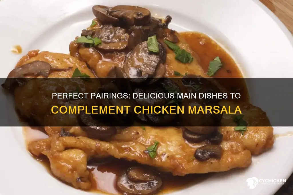 what other main dish goes with chicken marsala