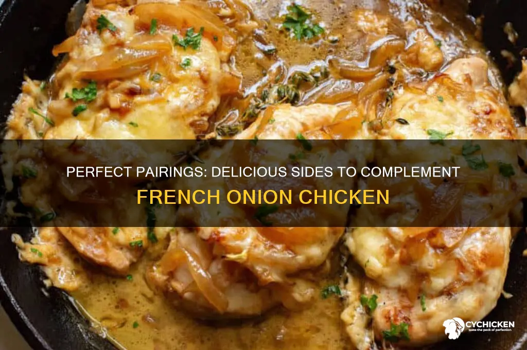 what pairs well with french onion chicken