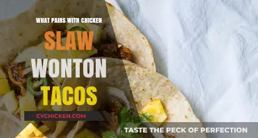 Delicious Chicken Slaw Wonton Taco Pairings: Sides, Sauces, and Drinks