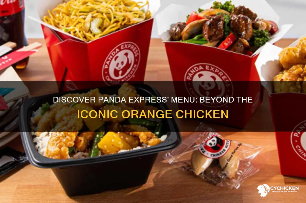 what panda express has beyond orange chicken