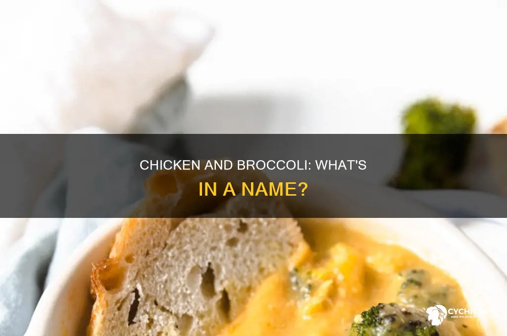 what part of a chicken is chicken and broccoli