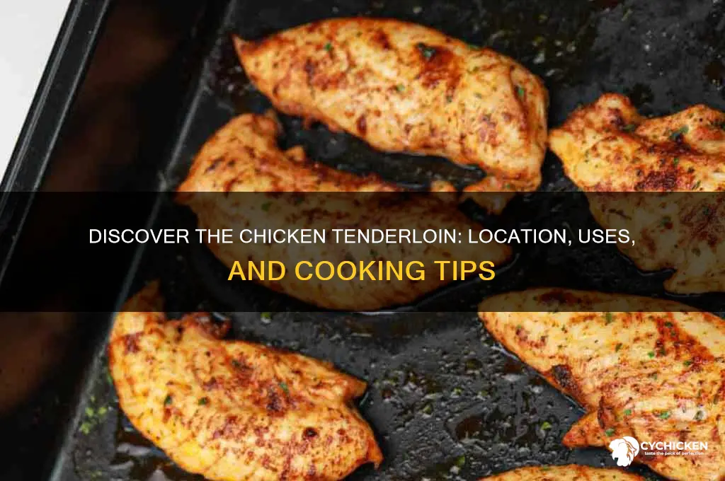 what part of a chicken is the tenderloin