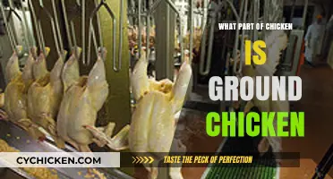 Understanding Ground Chicken: Which Part of the Chicken is Used?