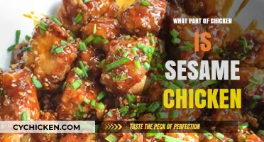 What Part of the Chicken is Sesame Chicken Made From?