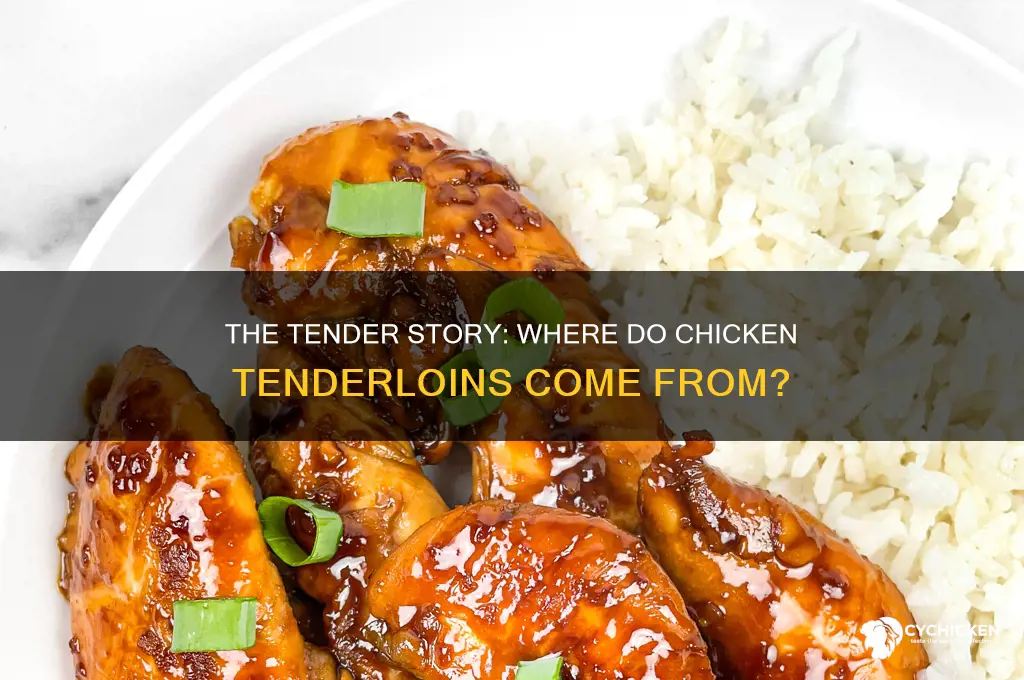 what part of the body is the chicken tenderloin