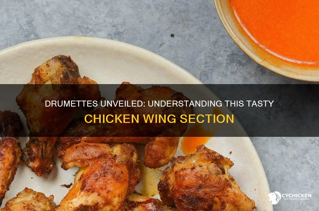 what part of the chicken are drumettes