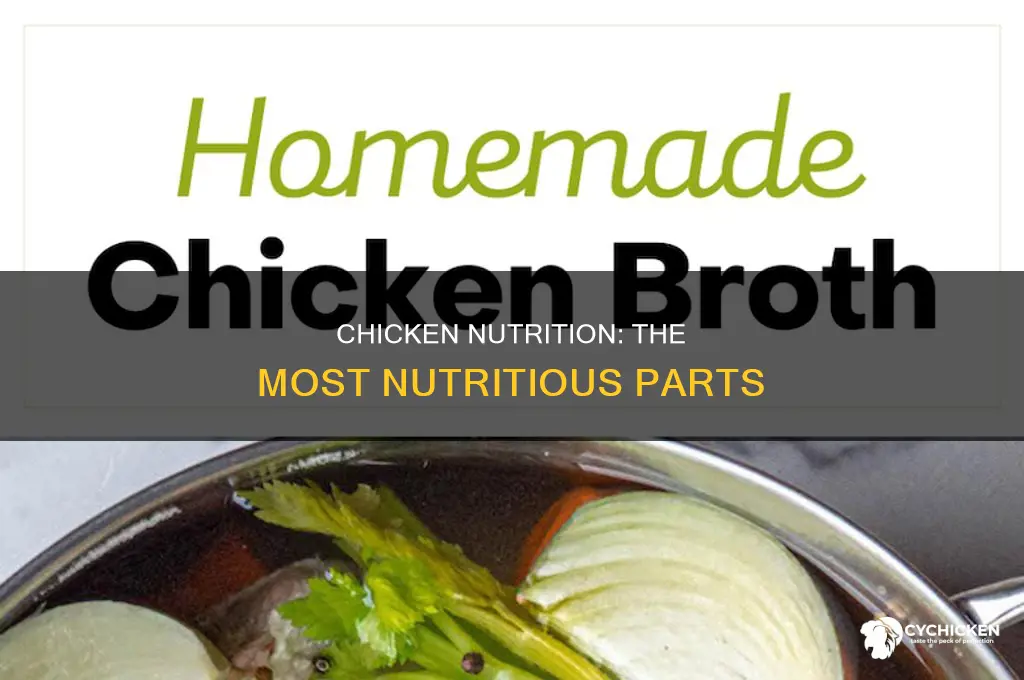 what part of the chicken has the most nutrients