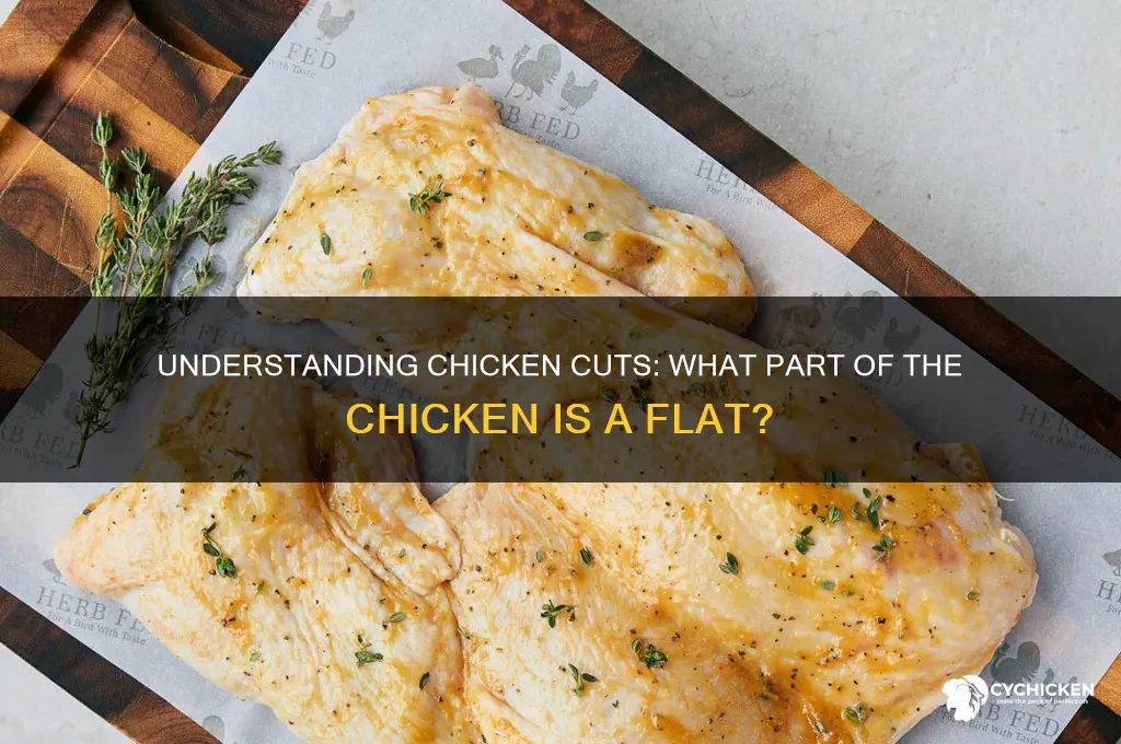 what part of the chicken is a flat