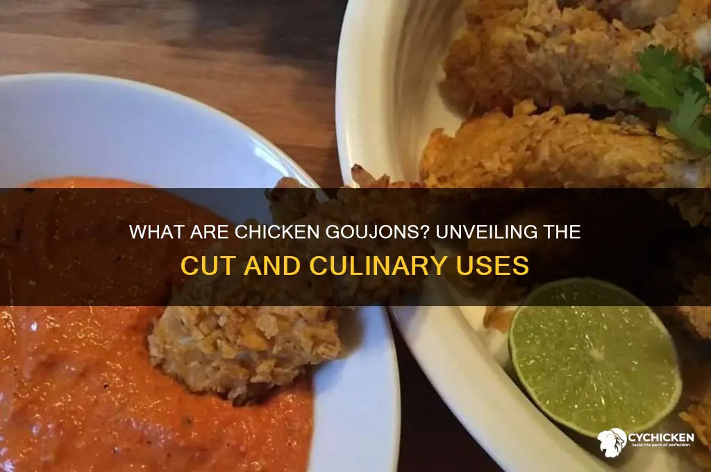 what part of the chicken is a goujon