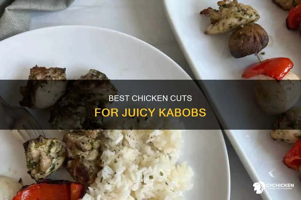 what part of the chicken is best for chicken kabobs