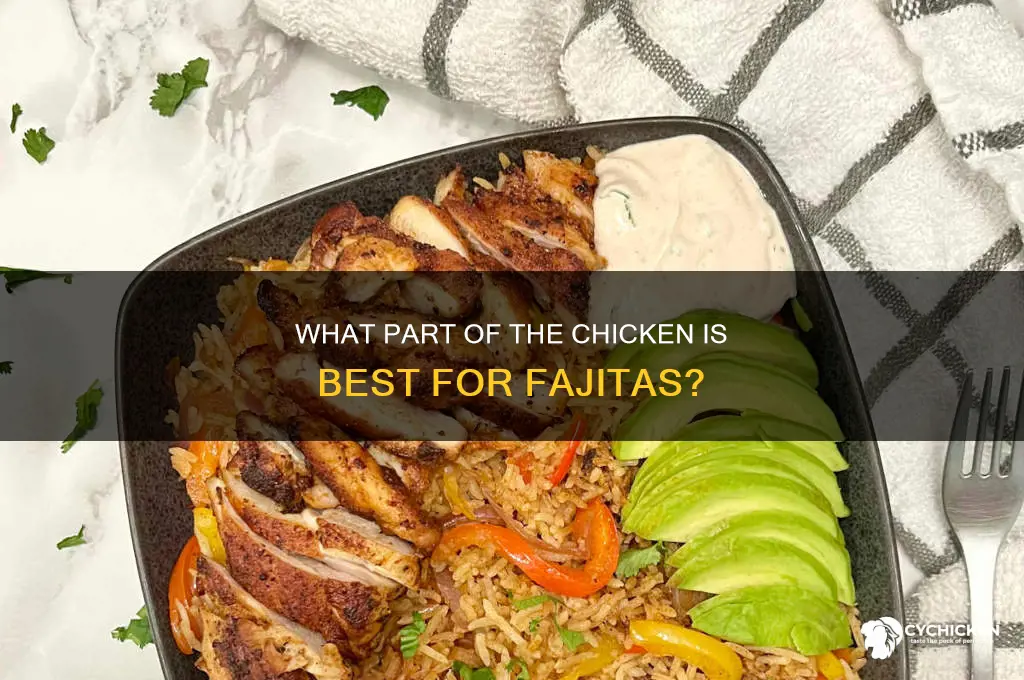 what part of the chicken is fajita