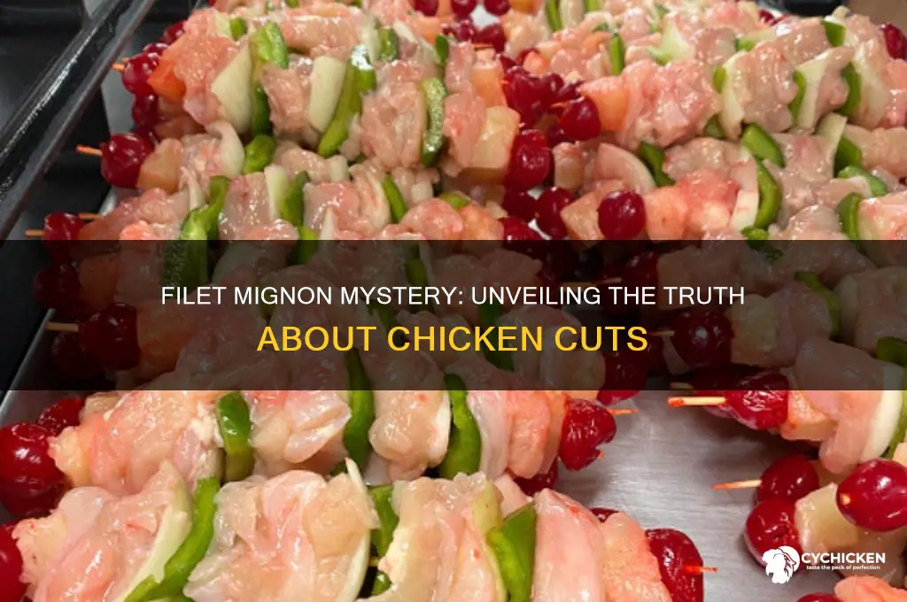 what part of the chicken is filet mignon