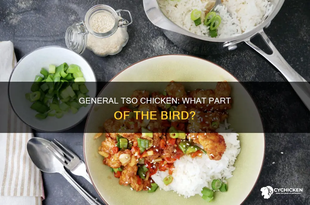 what part of the chicken is general tso chicken