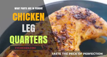 Perdue Chicken Leg Quarters: Uncovering the Parts and Nutritional Value