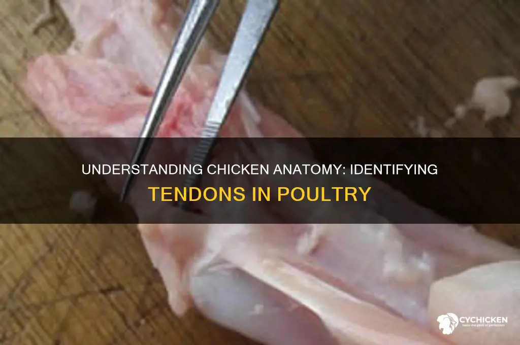 what parts of a chicken are the tendons