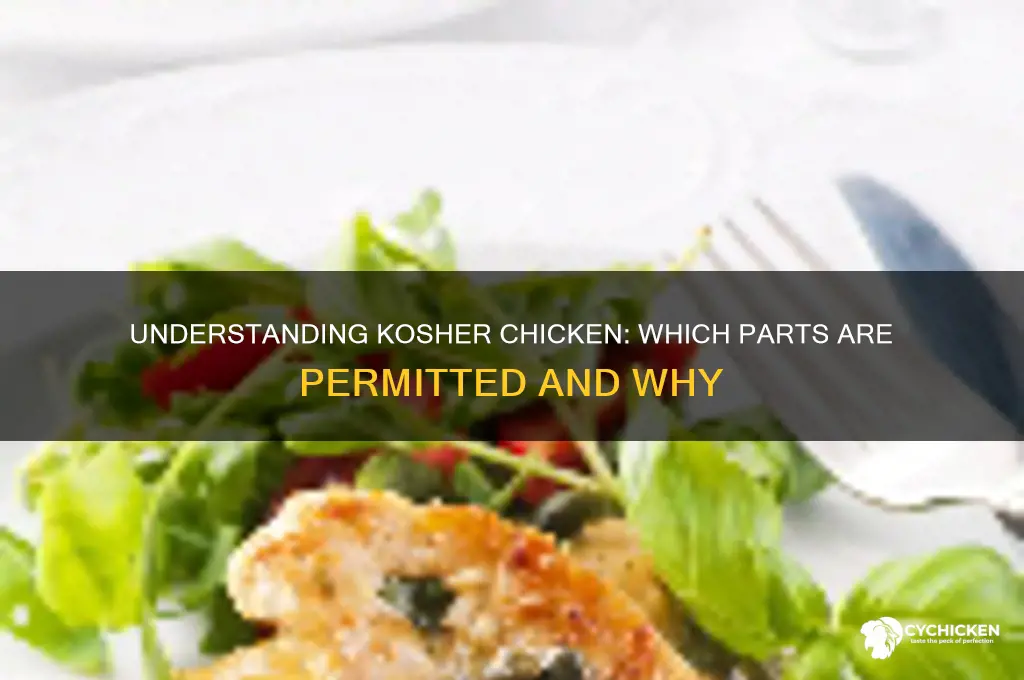what parts of a chicken is kosher