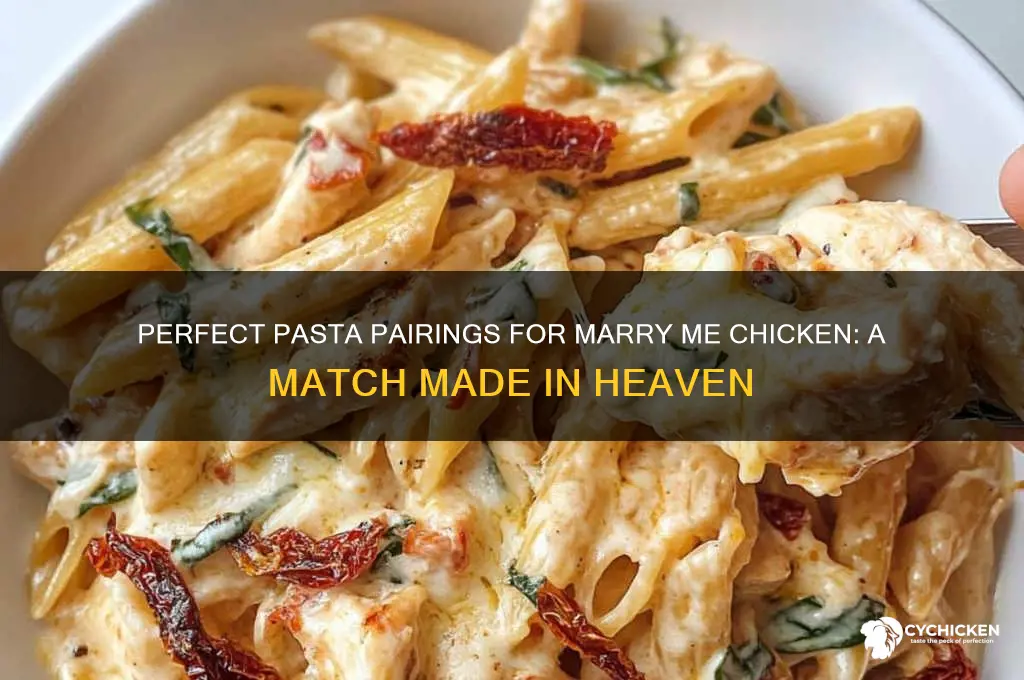 what pasta goes with marry me chicken