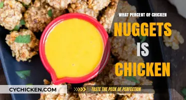 Unveiling the Truth: How Much Chicken is in Your Nuggets?