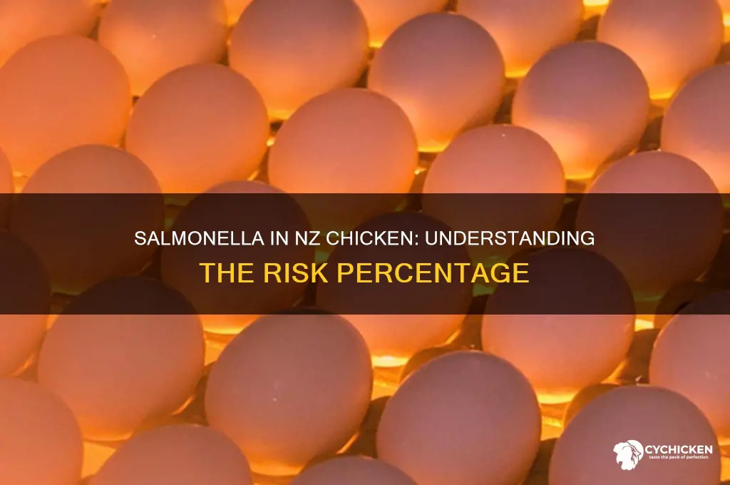 what percentage of chicken has salmonella nz