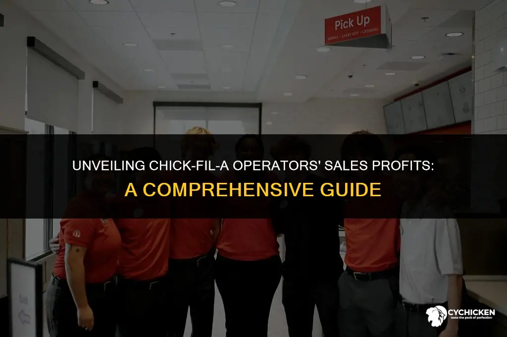what percentage of sales do chick fil a operators make