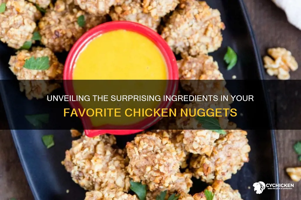 what perocites come from chicken nuggets