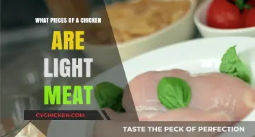 Light Meat Guide: Identifying Chicken's Tender, Lean White Pieces