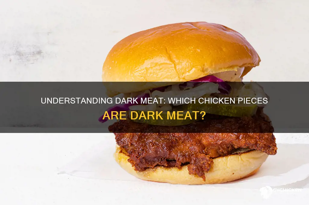 what pieces of chicken are dark meat