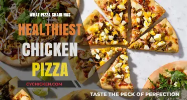 Healthiest Chicken Pizza: Which Pizza Chain Tops the Nutrition Chart?
