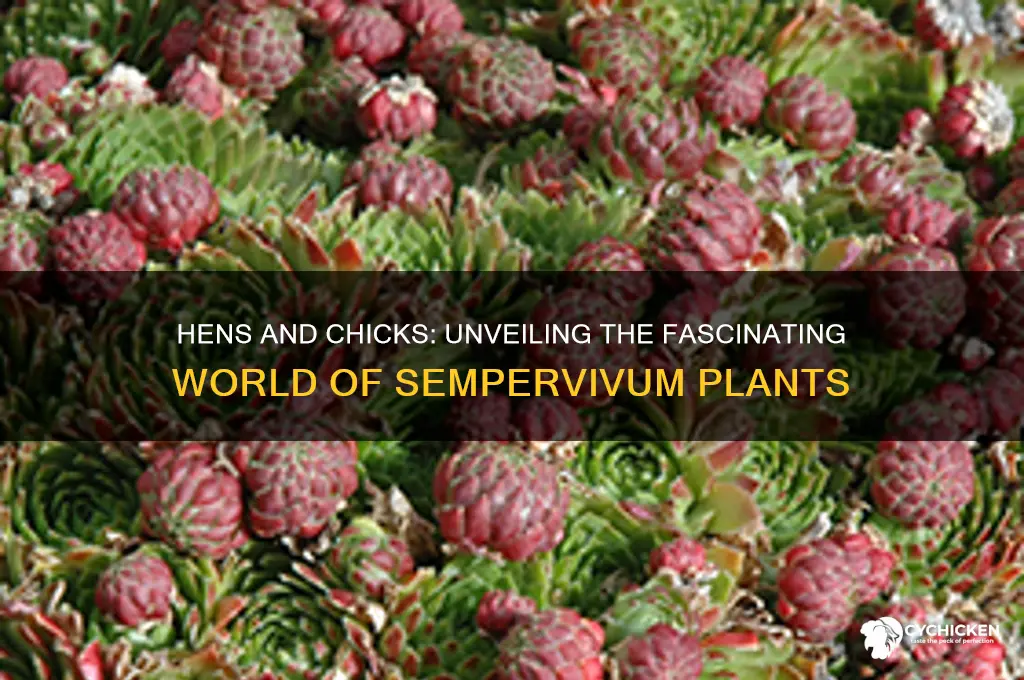 what plant is called hens and chicks