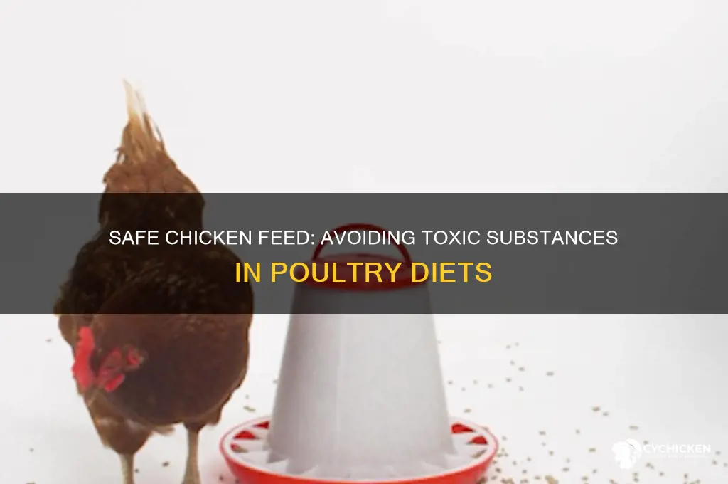 what posion do you put in chicken food
