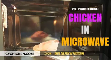 Quickly Defrost Chicken in Microwave: Power Settings and Tips