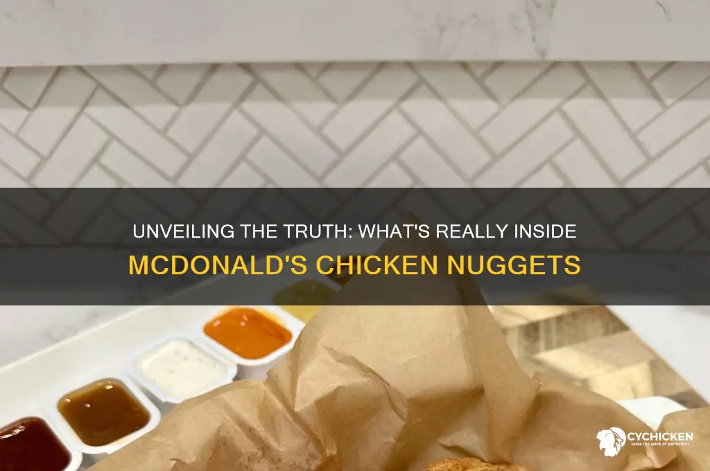 what really inside mcdonalds chicken nuggets