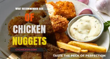 Perfect Chicken Nugget Size: A Guide to Satisfying Your Cravings