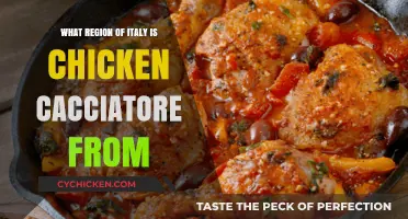 Discovering Chicken Cacciatore's Italian Roots: Which Region Claims This Dish?