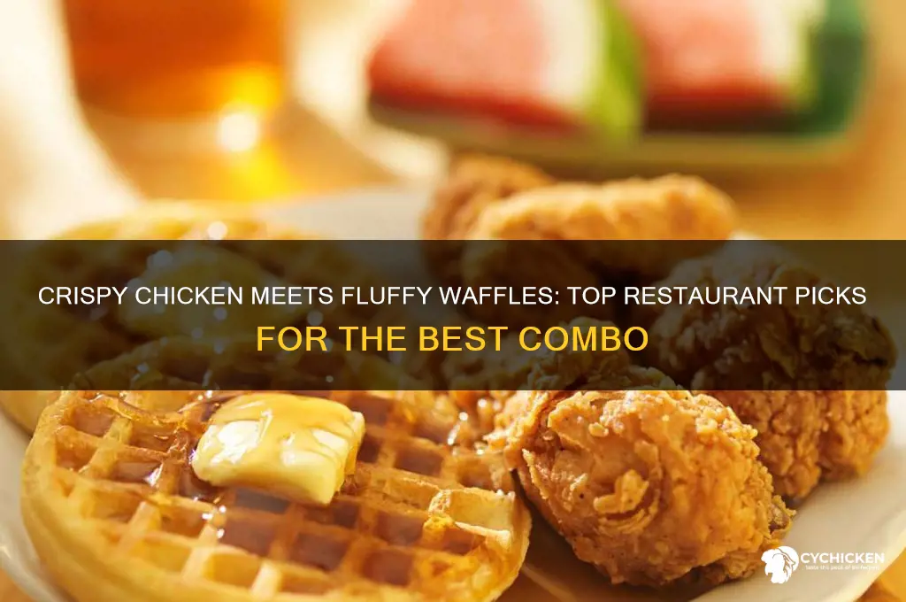 what restaurant has the best chicken and waffles