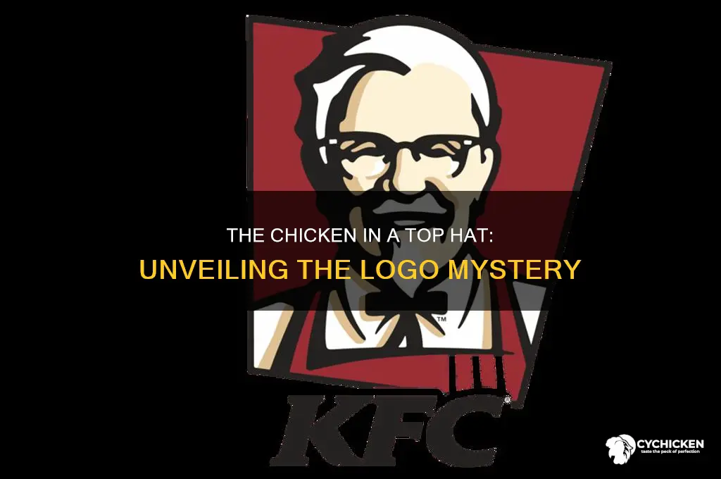 what restaurant logo has a chicken in a top hat