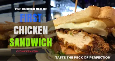 The Origin of the Chicken Sandwich: Which Restaurant Started It?