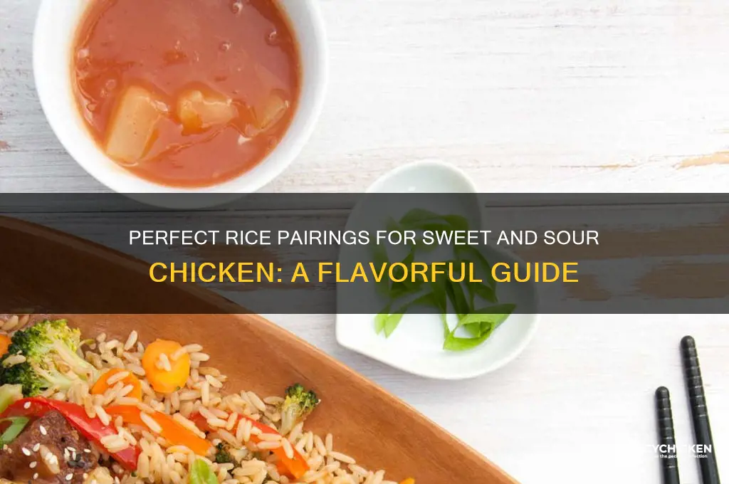 what rice for sweet and sour chicken