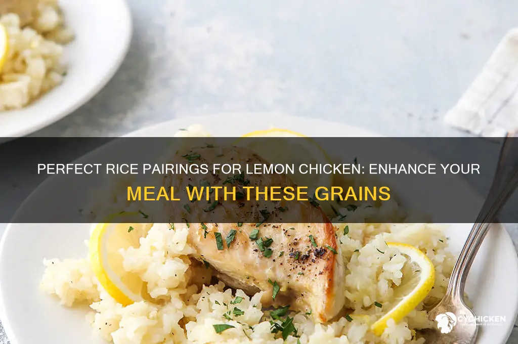 what rice goes well with lemon chicken