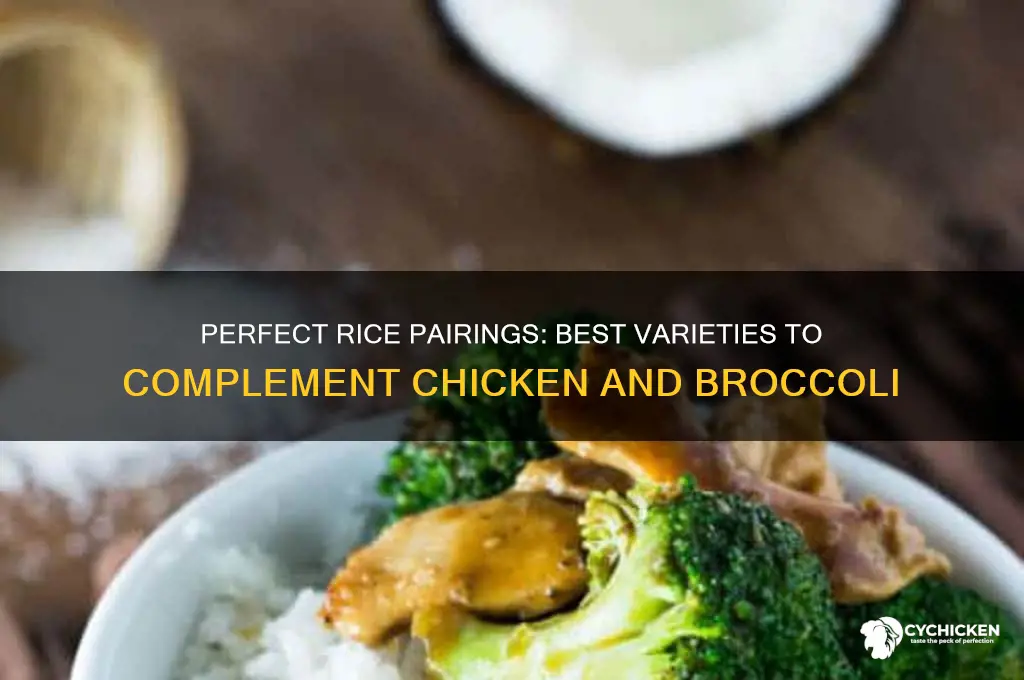 what rice goes with chicken and broccoli