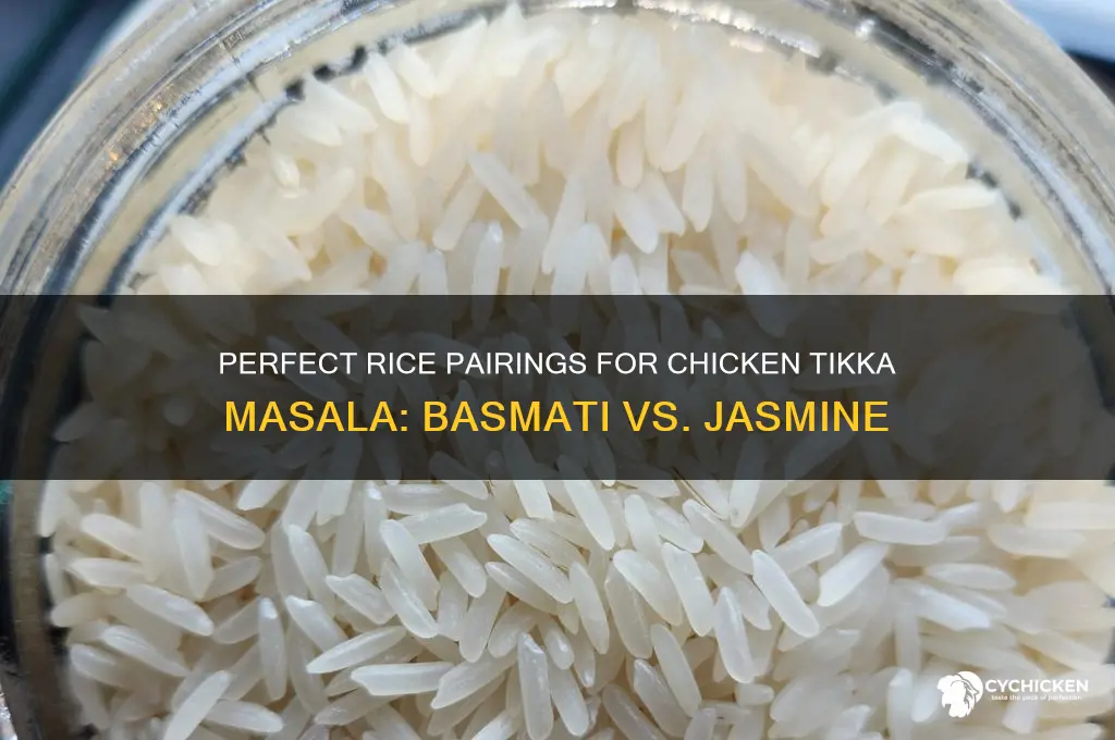 what rice goes with chicken tikka masala