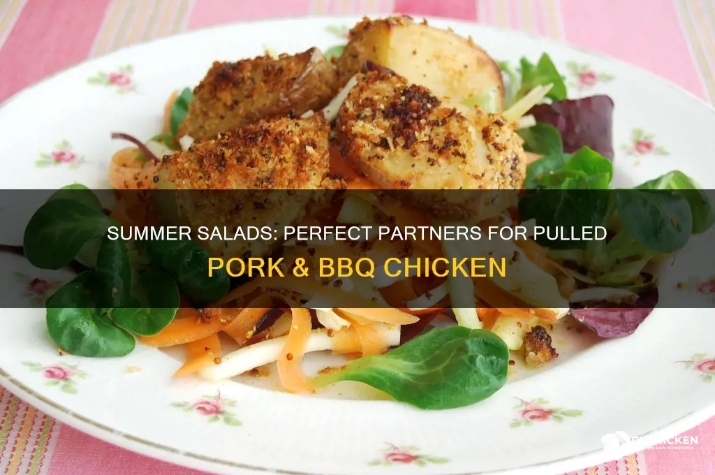 what salads are best with pulled pork or barbecue chicken