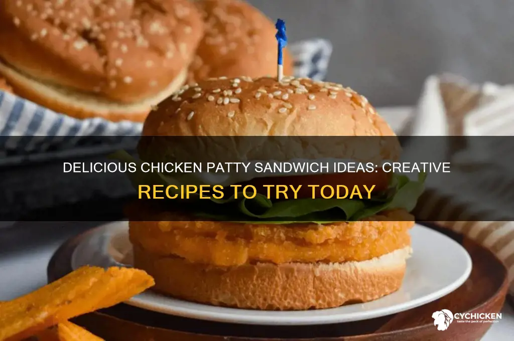what sandwiches to prepare with chicken patties