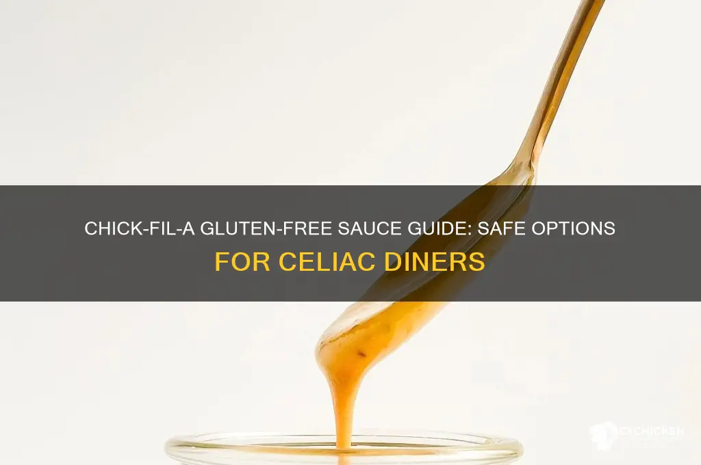 what sauce at chick fil a is gluten free
